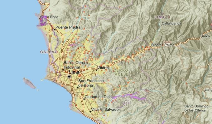 ¿Vives en una zona crítica? Ingemmet publica mapa con 69 puntos vulnerables en Lima